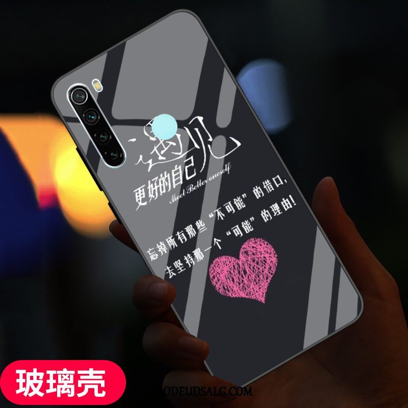 Xiaomi Redmi Note 8t Etui Beskyttelse Rød Tilpas Anti-fald Cover