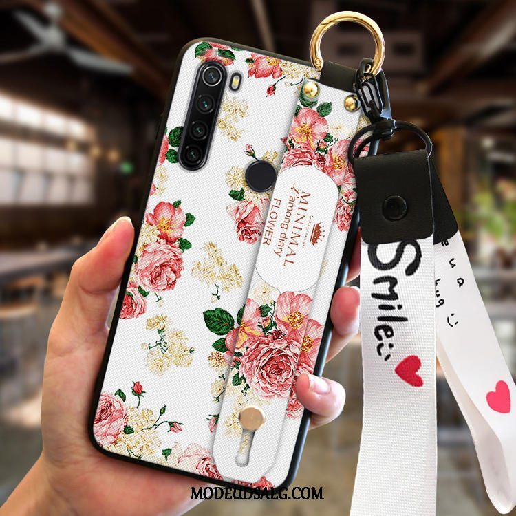 Xiaomi Redmi Note 8t Etui / Cover Silikone Rød Af Personlighed Ferskentræ Anti-fald