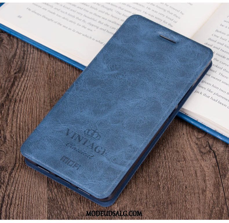 Xiaomi Redmi Note 8t Etui Folio Læder Lædertaske Rød Cover