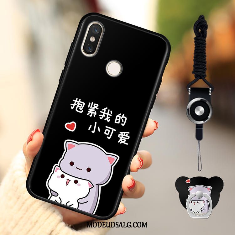 Xiaomi Redmi S2 Etui Af Personlighed Cartoon Blød Cover Rød