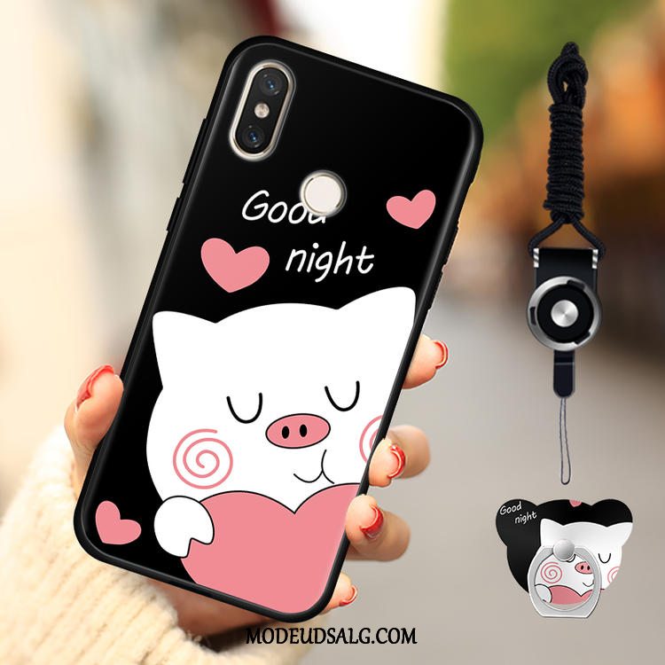 Xiaomi Redmi S2 Etui Af Personlighed Cartoon Blød Cover Rød