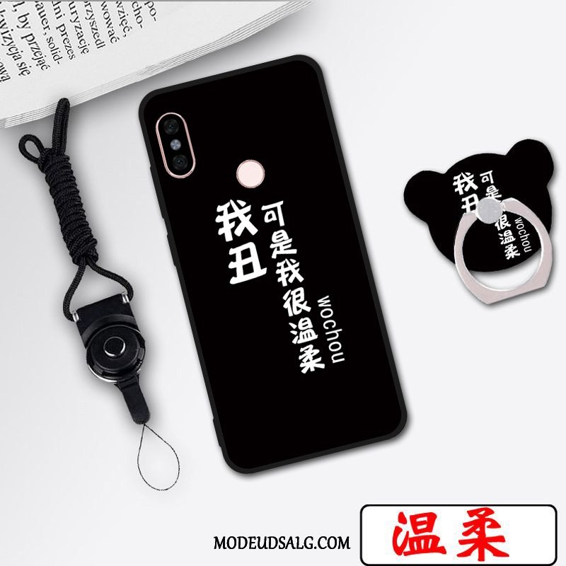 Xiaomi Redmi S2 Etui Anti-fald Elskeren Sort Net Red Trend