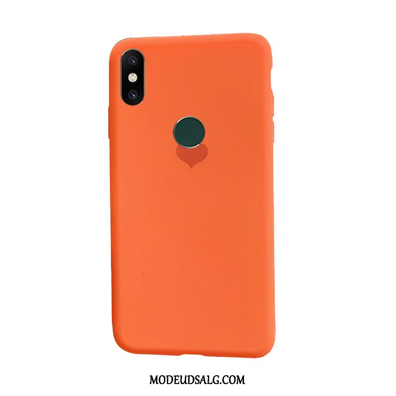 Xiaomi Redmi S2 Etui Blød Orange Hængende Ornamenter Rød Lille Sektion