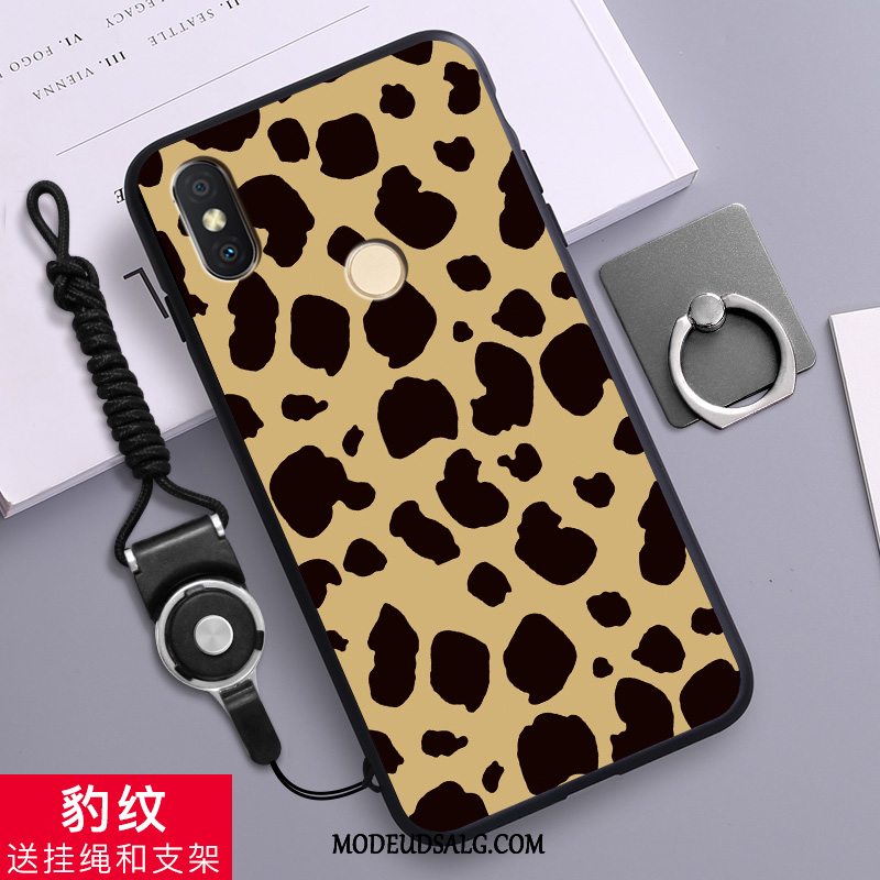 Xiaomi Redmi S2 Etui / Cover Anti-fald Silikone Grøn Rød