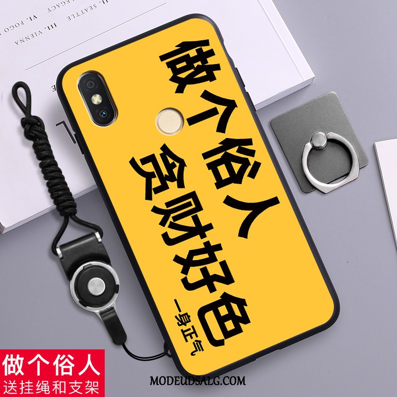 Xiaomi Redmi S2 Etui / Cover Anti-fald Silikone Grøn Rød