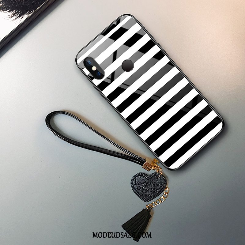 Xiaomi Redmi S2 Etui / Cover Hærdning Rød Vintage Kunst Glas