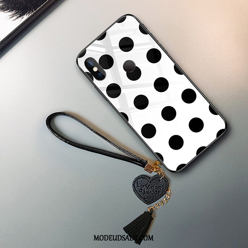 Xiaomi Redmi S2 Etui / Cover Hærdning Rød Vintage Kunst Glas