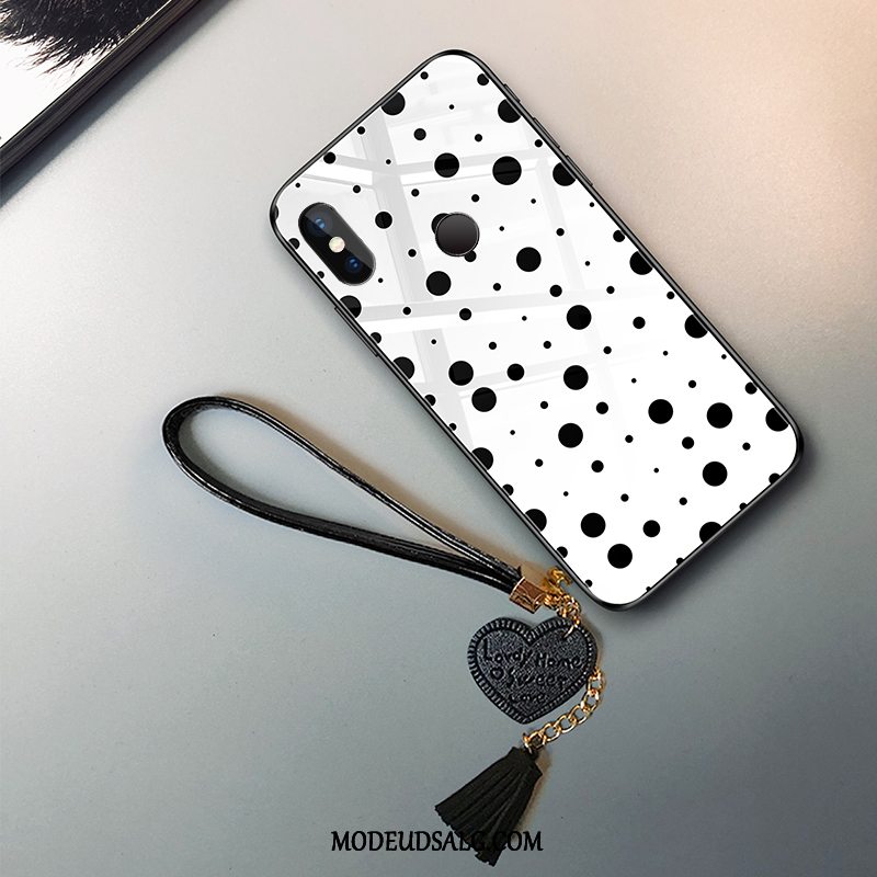 Xiaomi Redmi S2 Etui / Cover Hærdning Rød Vintage Kunst Glas