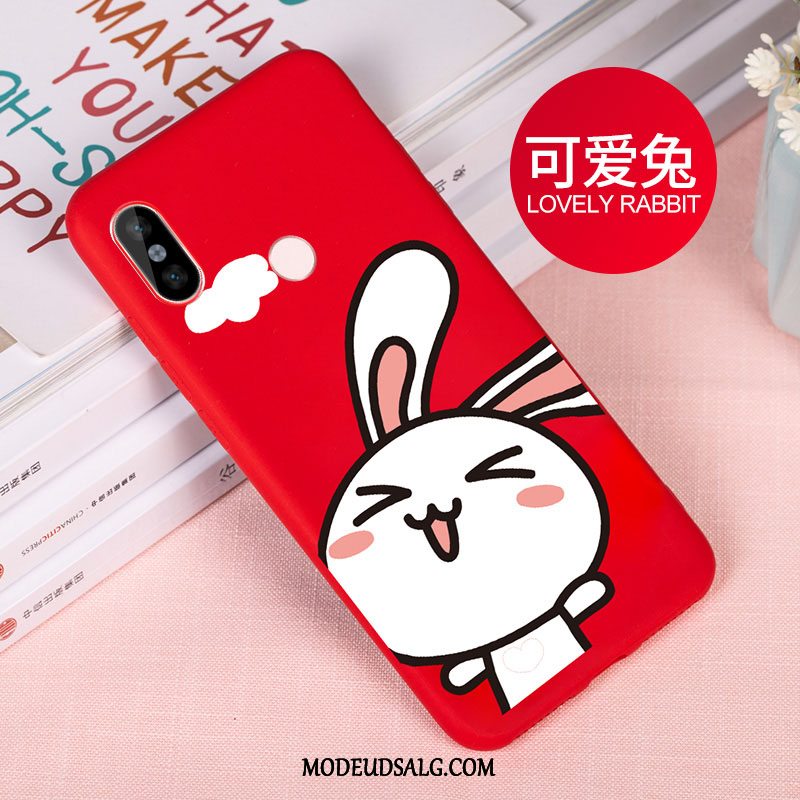 Xiaomi Redmi S2 Etui / Cover Net Red Anti-fald Nubuck Af Personlighed Trend