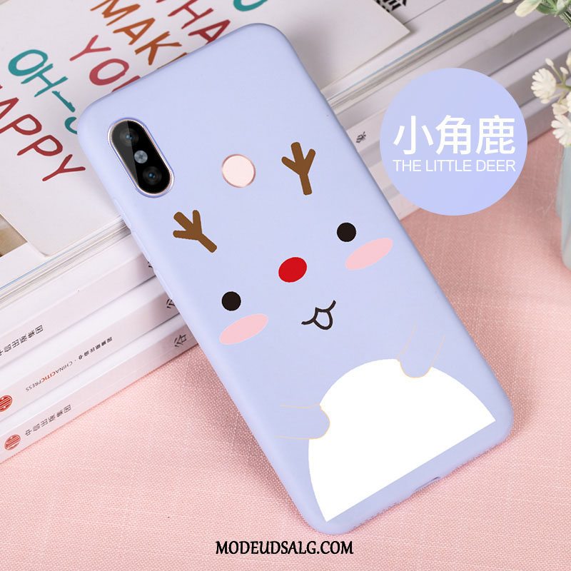 Xiaomi Redmi S2 Etui / Cover Net Red Anti-fald Nubuck Af Personlighed Trend