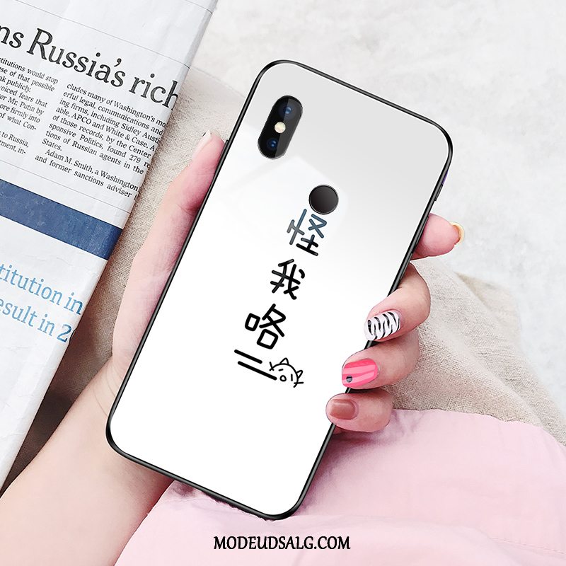 Xiaomi Redmi S2 Etui Elskeren Hvid Glas Cover Hemming