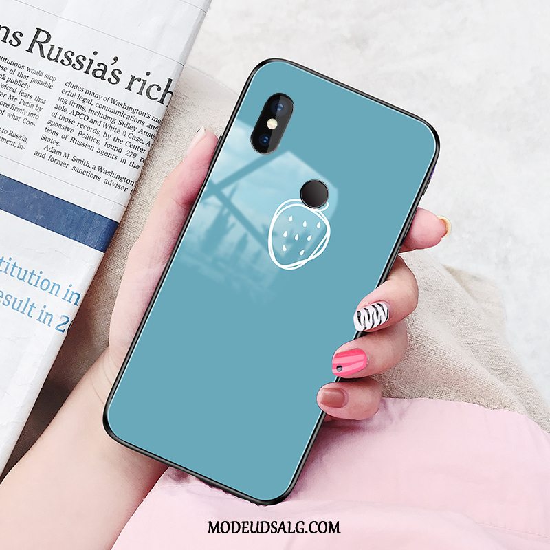 Xiaomi Redmi S2 Etui Elskeren Hvid Glas Cover Hemming