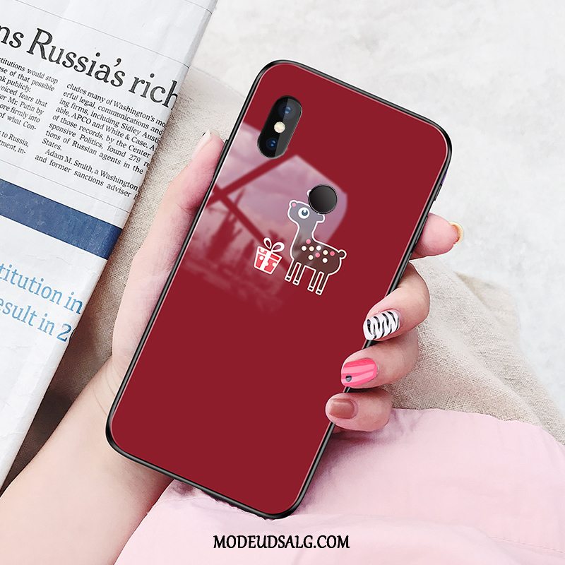 Xiaomi Redmi S2 Etui Elskeren Hvid Glas Cover Hemming