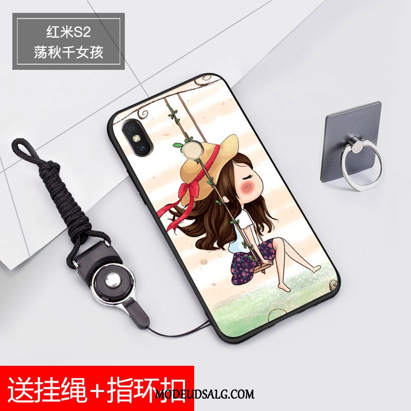 Xiaomi Redmi S2 Etui Kreativ Blød Alt Inklusive Lille Sektion Trendy