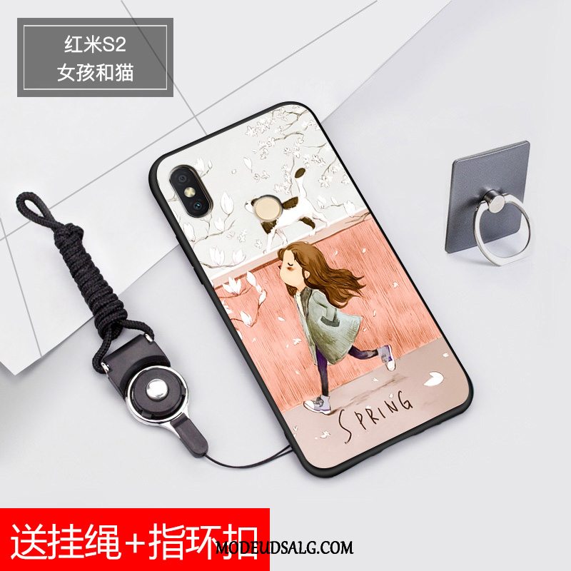 Xiaomi Redmi S2 Etui Kreativ Blød Alt Inklusive Lille Sektion Trendy