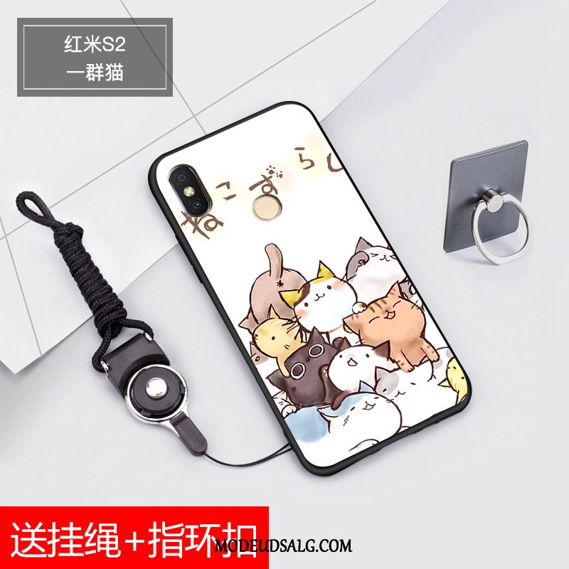 Xiaomi Redmi S2 Etui Kreativ Blød Alt Inklusive Lille Sektion Trendy