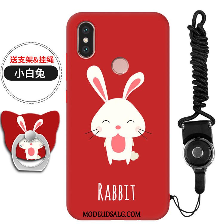 Xiaomi Redmi S2 Etui Rød Anti-fald Blød Silikone Cover