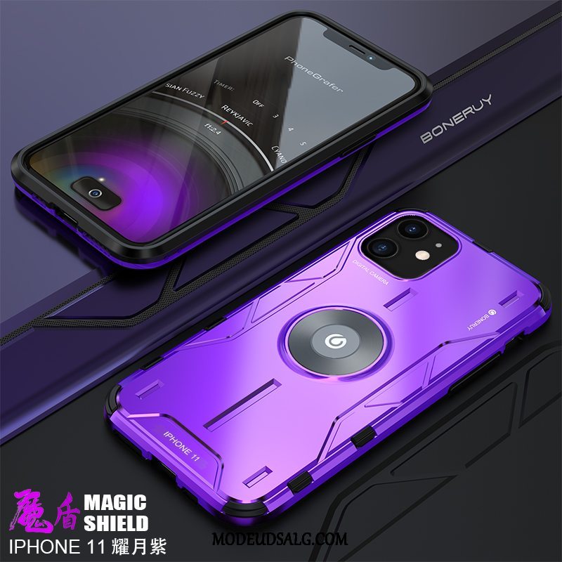 iPhone 11 Etui Beskyttelse Af Personlighed Kreativ Nubuck Alt Inklusive