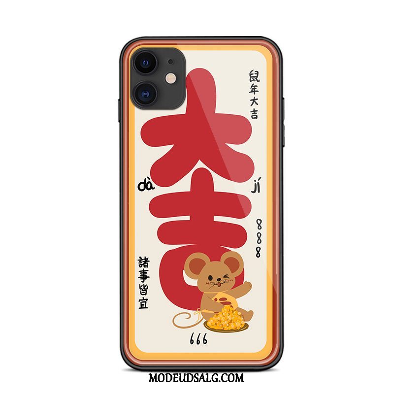 iPhone 11 Etui Kreativ Anti-fald Blå Cover Beskyttelse