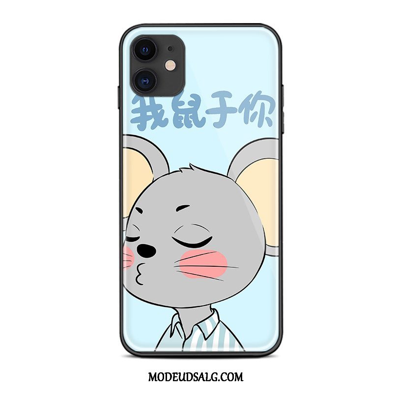 iPhone 11 Etui Kreativ Anti-fald Blå Cover Beskyttelse