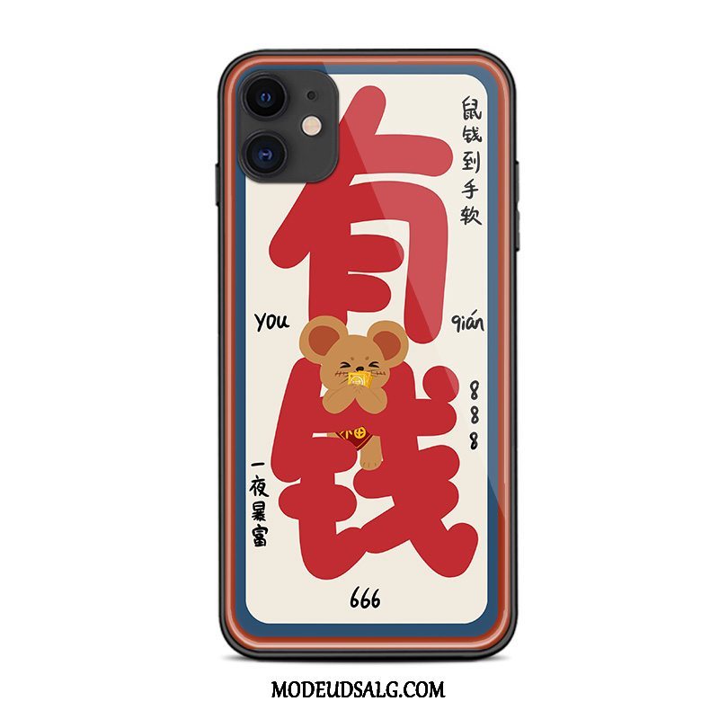 iPhone 11 Etui Kreativ Anti-fald Blå Cover Beskyttelse