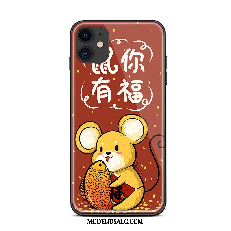 iPhone 11 Etui Kreativ Anti-fald Blå Cover Beskyttelse