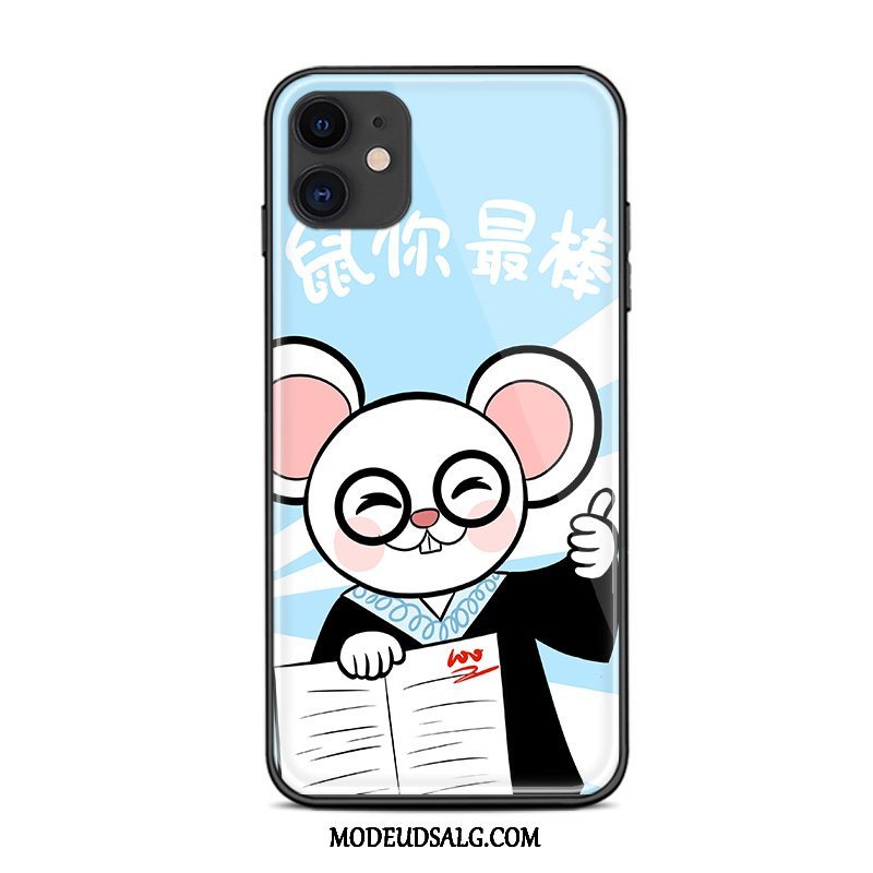 iPhone 11 Etui Kreativ Anti-fald Blå Cover Beskyttelse