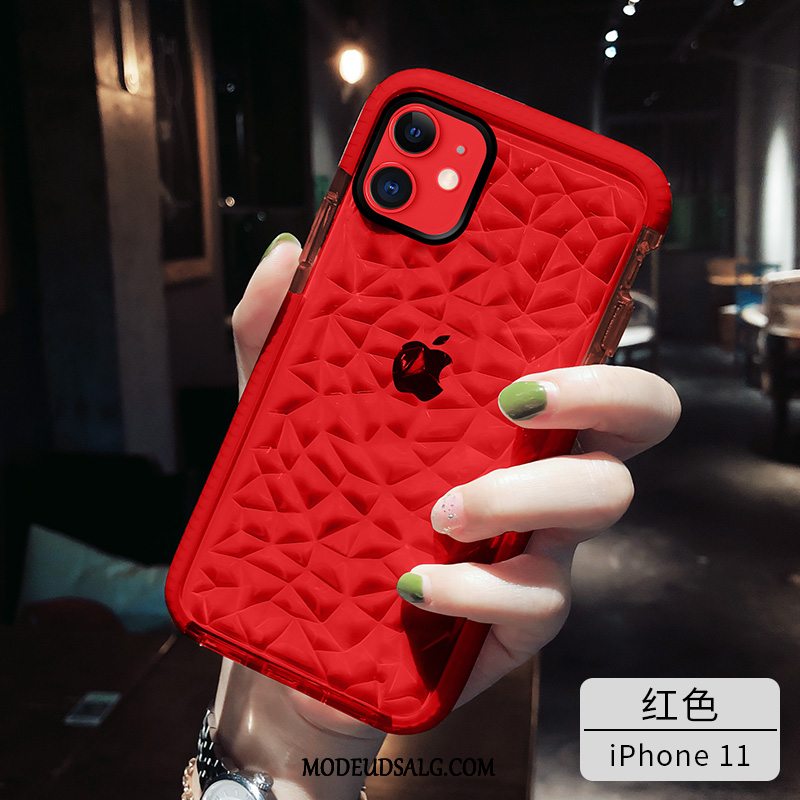 iPhone 11 Etui Silikone Gennemsigtig Ny Alt Inklusive Net Red