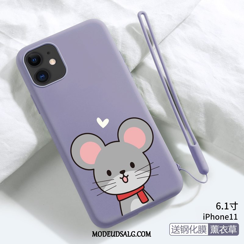 iPhone 11 Etui Trendy Tynd Silikone Cover Cartoon