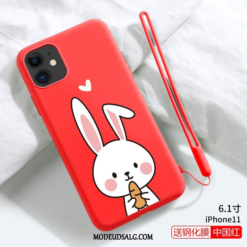 iPhone 11 Etui Trendy Tynd Silikone Cover Cartoon