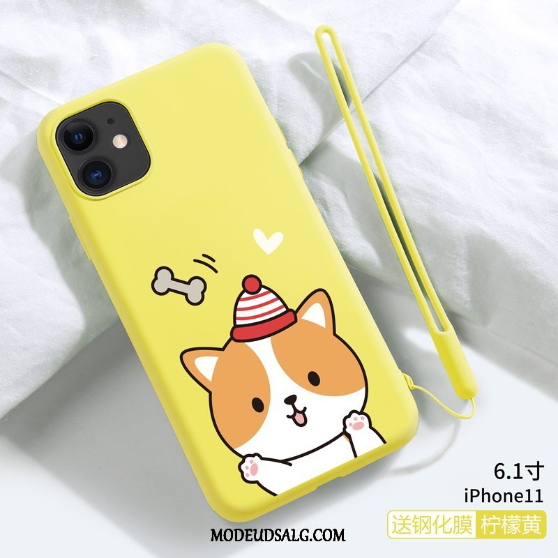 iPhone 11 Etui Trendy Tynd Silikone Cover Cartoon