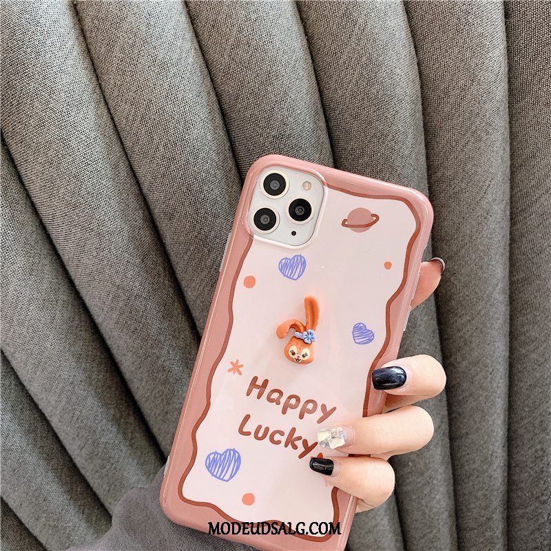 iPhone 11 Pro Etui Beskyttelse High End Cartoon Alt Inklusive Lyserød