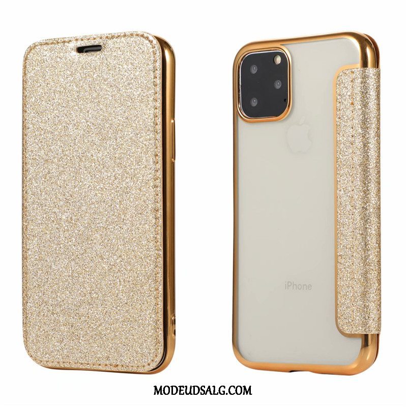 iPhone 11 Pro Etui / Cover Korttaske Belægning Sort Lædertaske Ramme