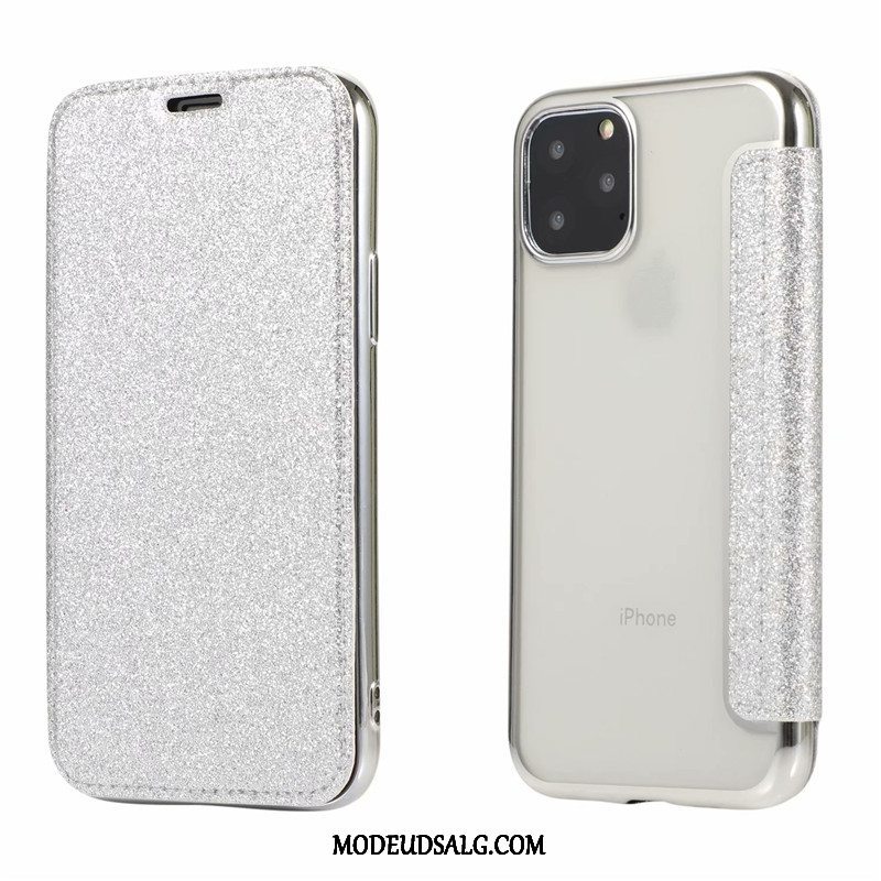 iPhone 11 Pro Etui / Cover Korttaske Belægning Sort Lædertaske Ramme