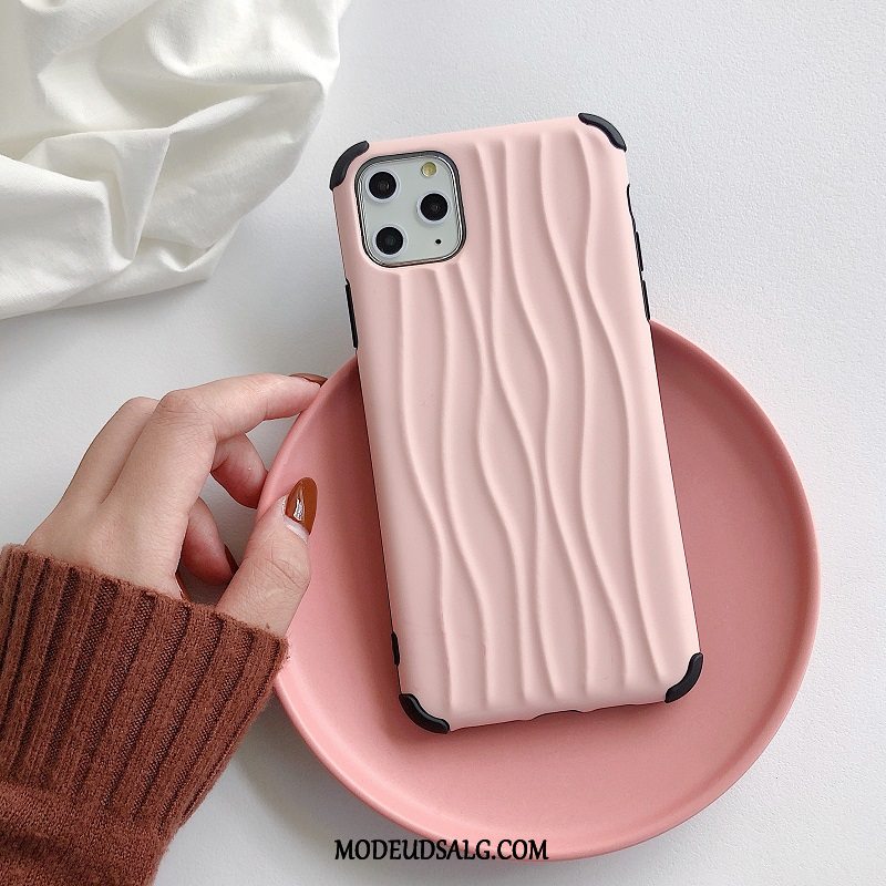 iPhone 11 Pro Etui / Cover Silikone Frisk Solid Farve Blød Lyserød