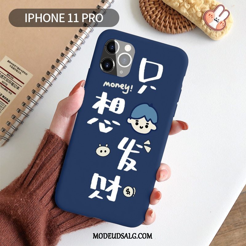 iPhone 11 Pro Etui Kreativ Rød Blød Cartoon Silikone