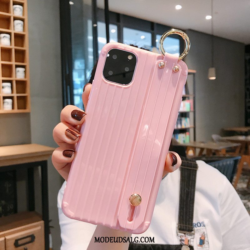 iPhone 11 Pro Etui Ny Anti-fald Solid Farve Blå Trendy