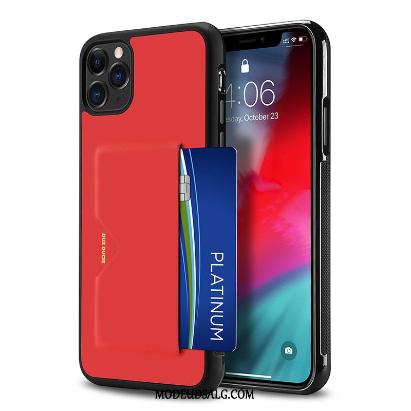 iPhone 11 Pro Max Etui Alt Inklusive Ny Sort Anti-fald Silikone