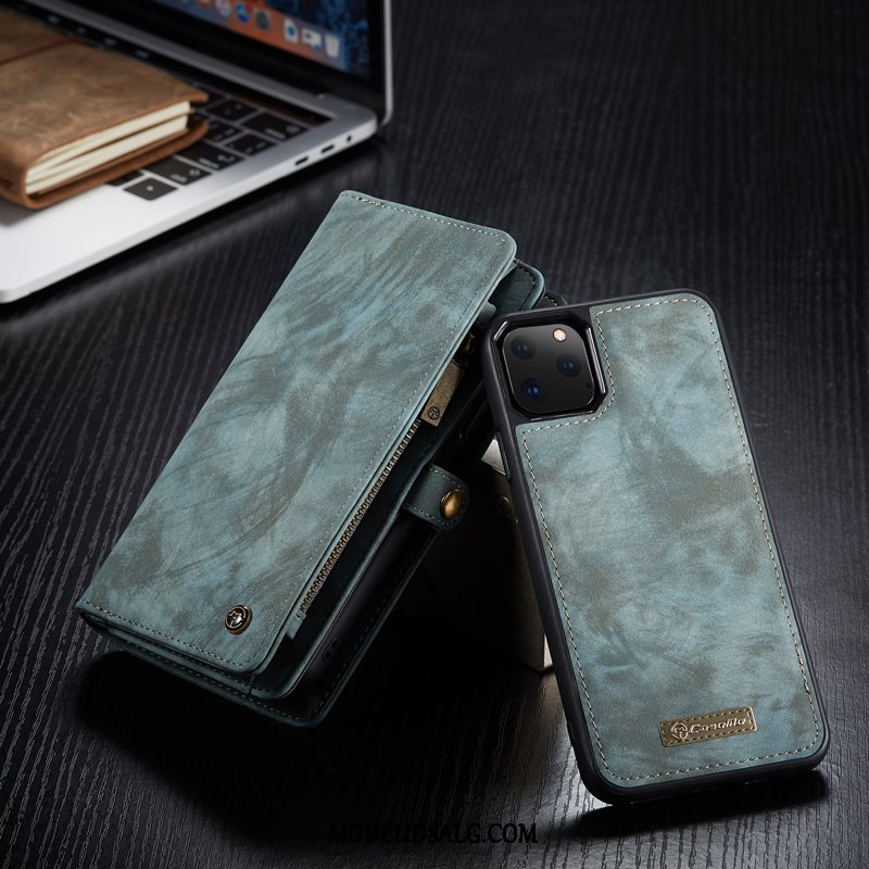 iPhone 11 Pro Max Etui / Cover Anti-fald Kreativ Blå Af Personlighed High End