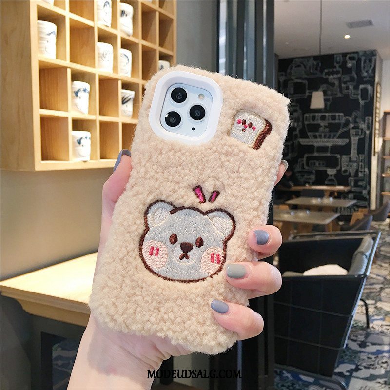 iPhone 11 Pro Max Etui / Cover Cartoon Smuk Fløjl Af Personlighed Plys