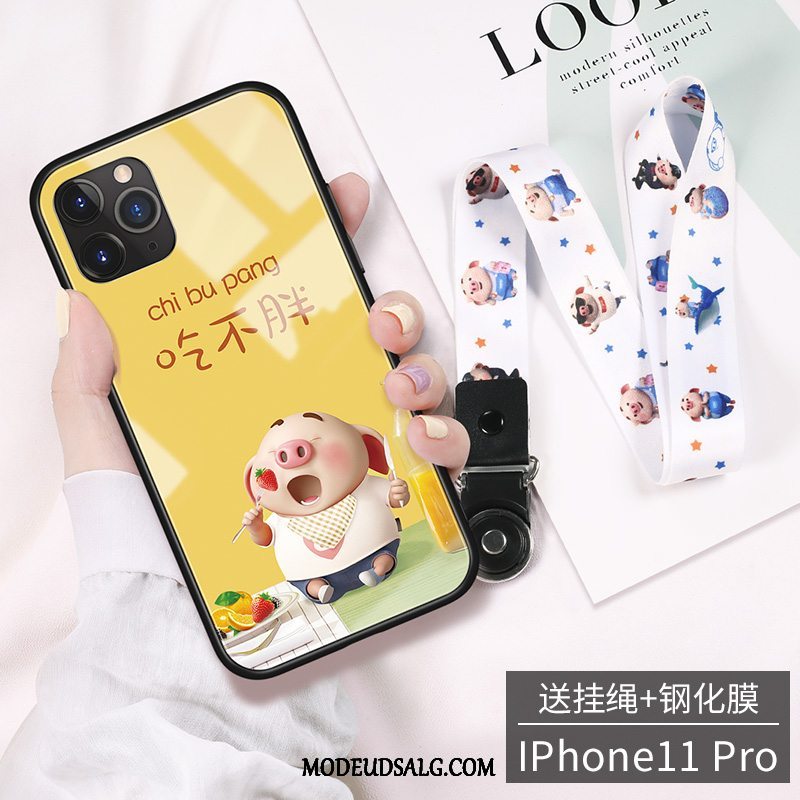 iPhone 11 Pro Max Etui / Cover Grøn Hængende Hals Trend High End Lille Sektion