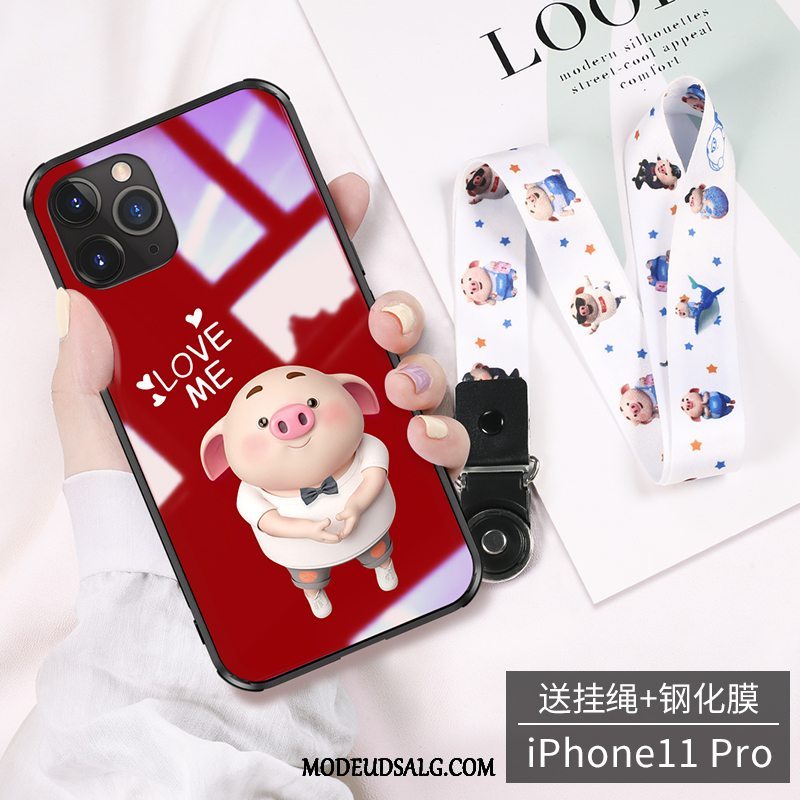 iPhone 11 Pro Max Etui / Cover Grøn Hængende Hals Trend High End Lille Sektion