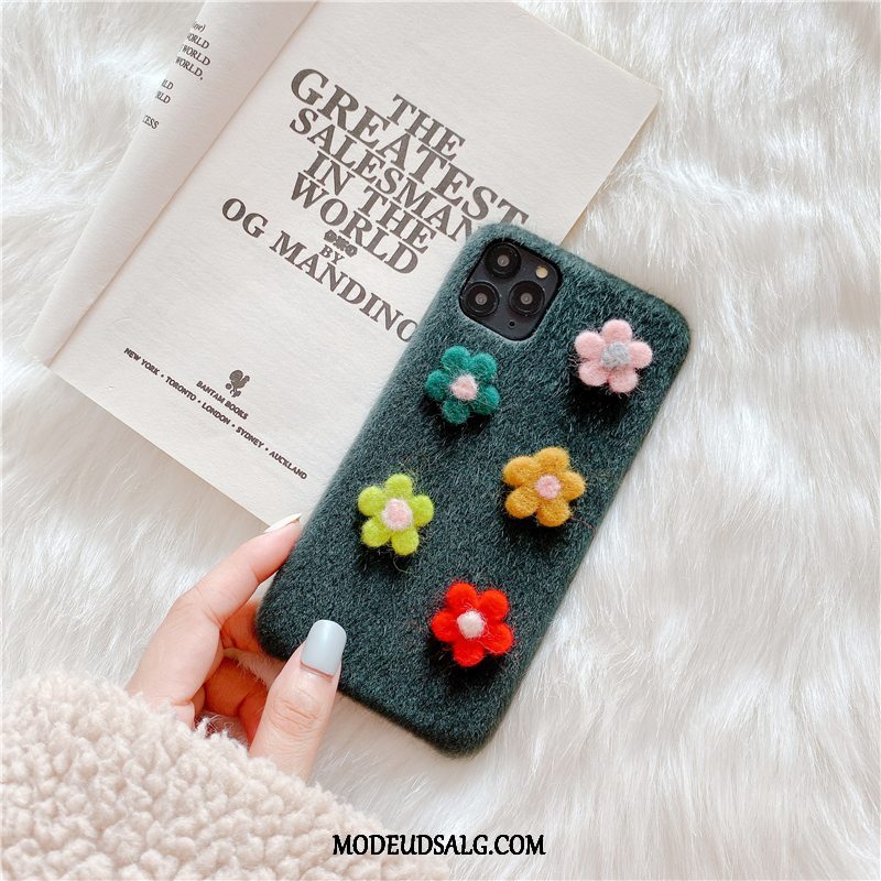 iPhone 11 Pro Max Etui Cover Kreativ Blomster Plys Af Personlighed