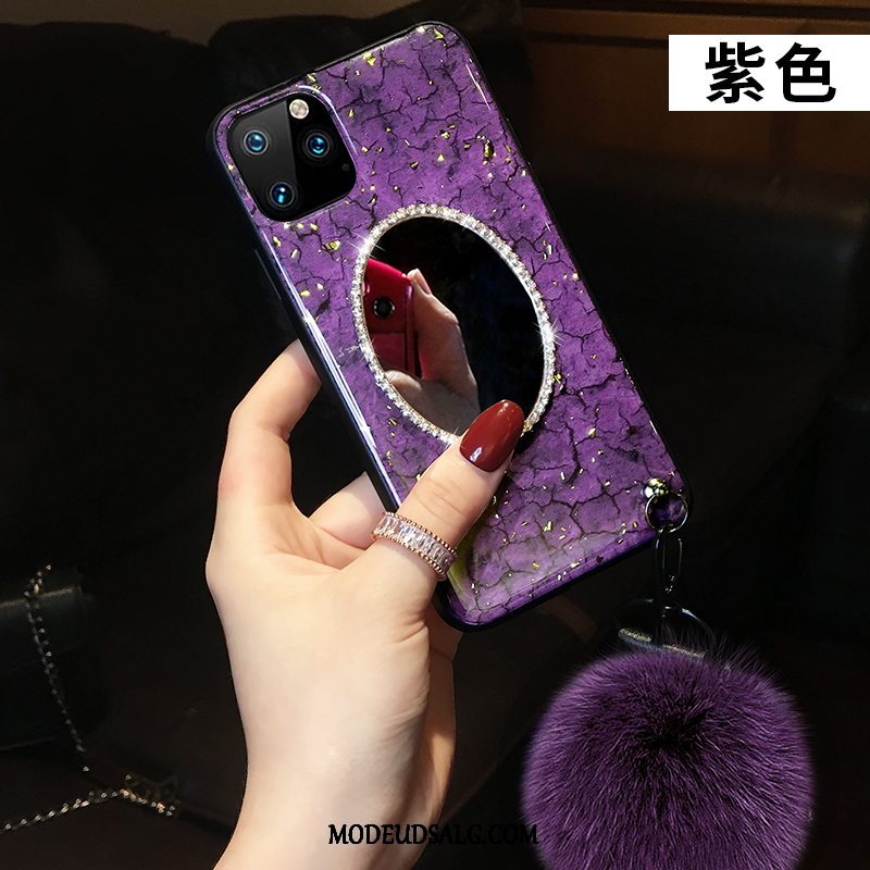 iPhone 11 Pro Max Etui Kreativ Mønster Silikone Hængende Ornamenter Trendy