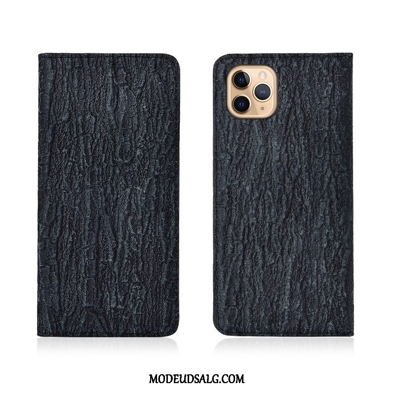 iPhone 11 Pro Max Etui Lædertaske Silikone Beskyttelse Rød Cover