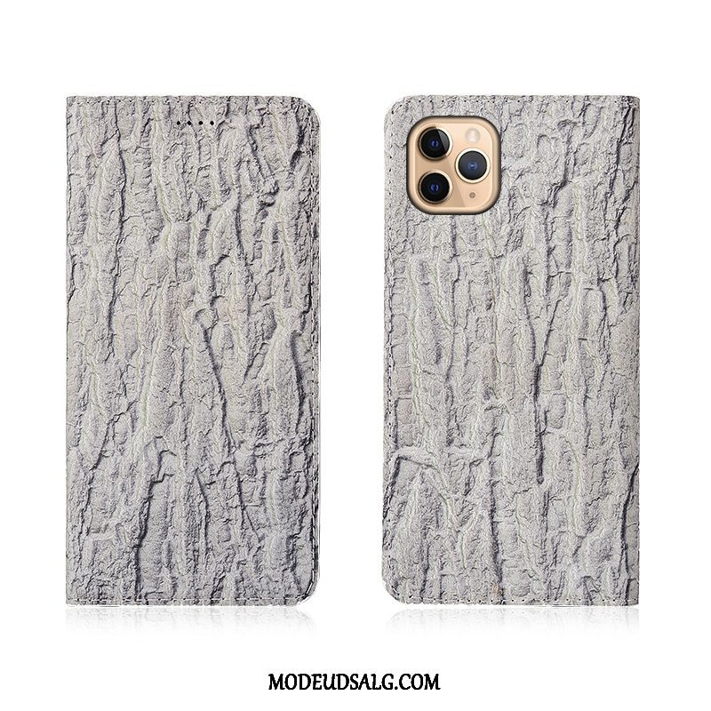 iPhone 11 Pro Max Etui Lædertaske Silikone Beskyttelse Rød Cover