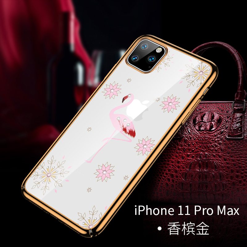 iPhone 11 Pro Max Etui Net Red Alt Inklusive Anti-fald Gennemsigtig Trendy