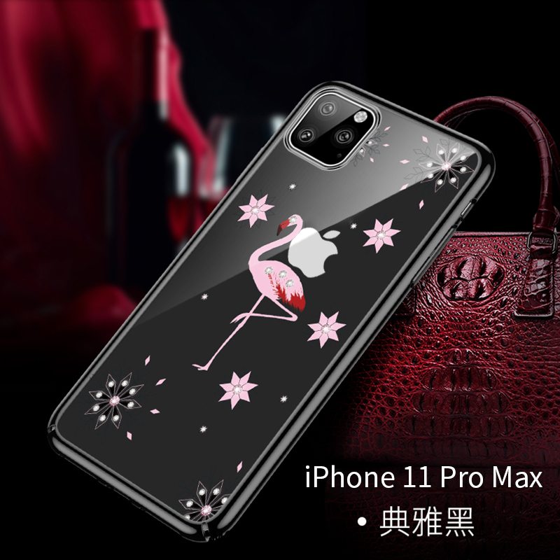 iPhone 11 Pro Max Etui Net Red Alt Inklusive Anti-fald Gennemsigtig Trendy