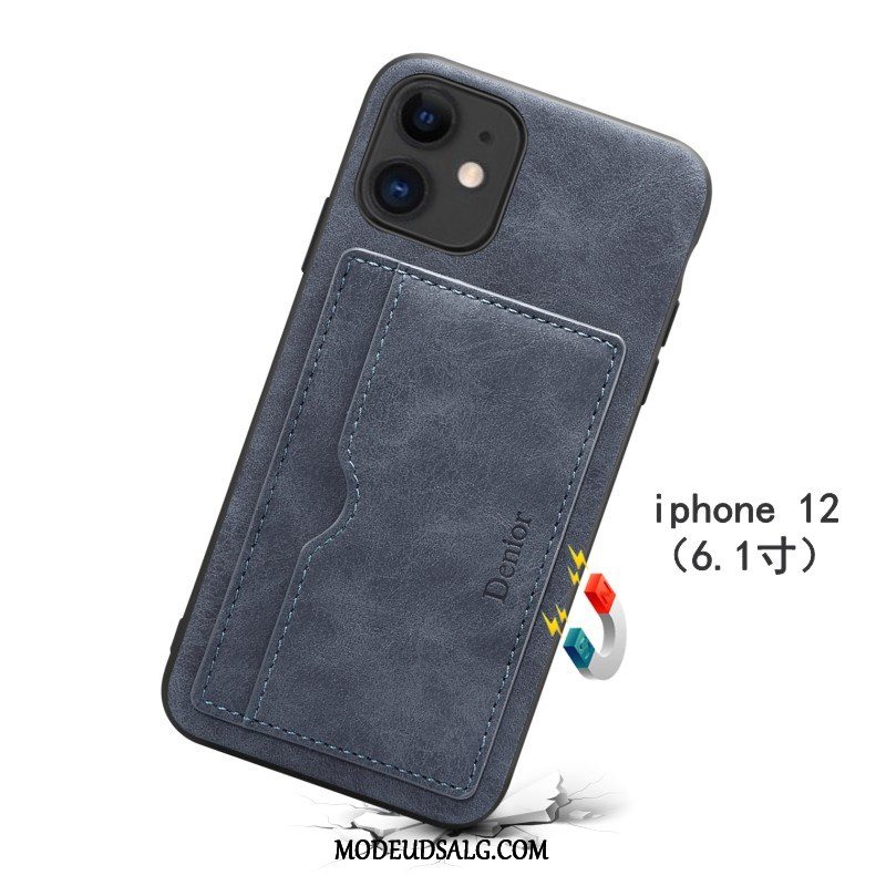 iPhone 12 Etui / Cover Beskyttelse Support Tynd Grøn Kort