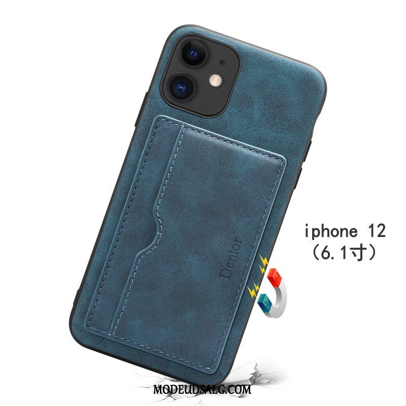 iPhone 12 Etui / Cover Beskyttelse Support Tynd Grøn Kort